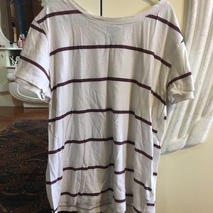 Striped tee shirt